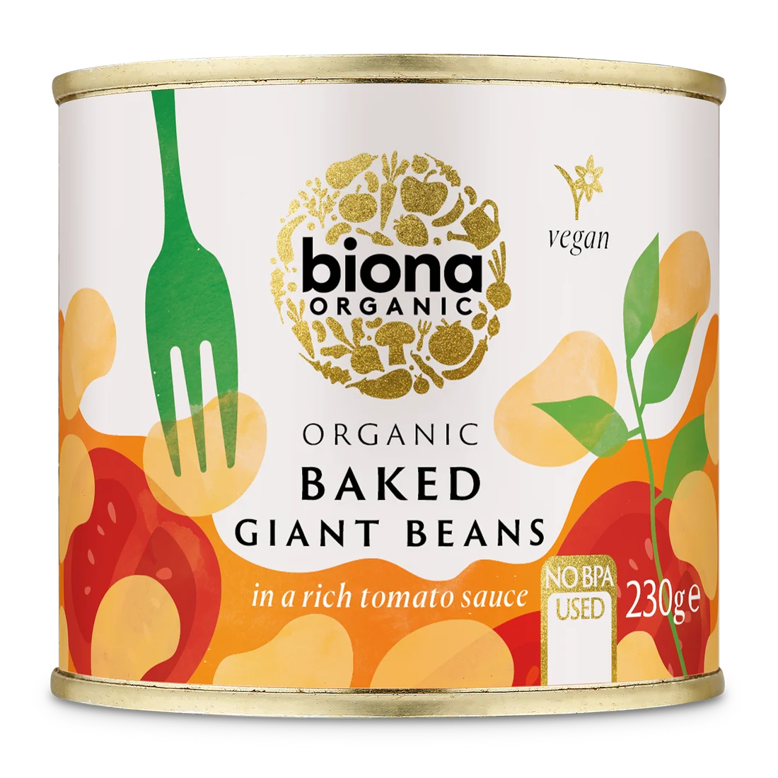 Biona Baked Giant Beans 230g