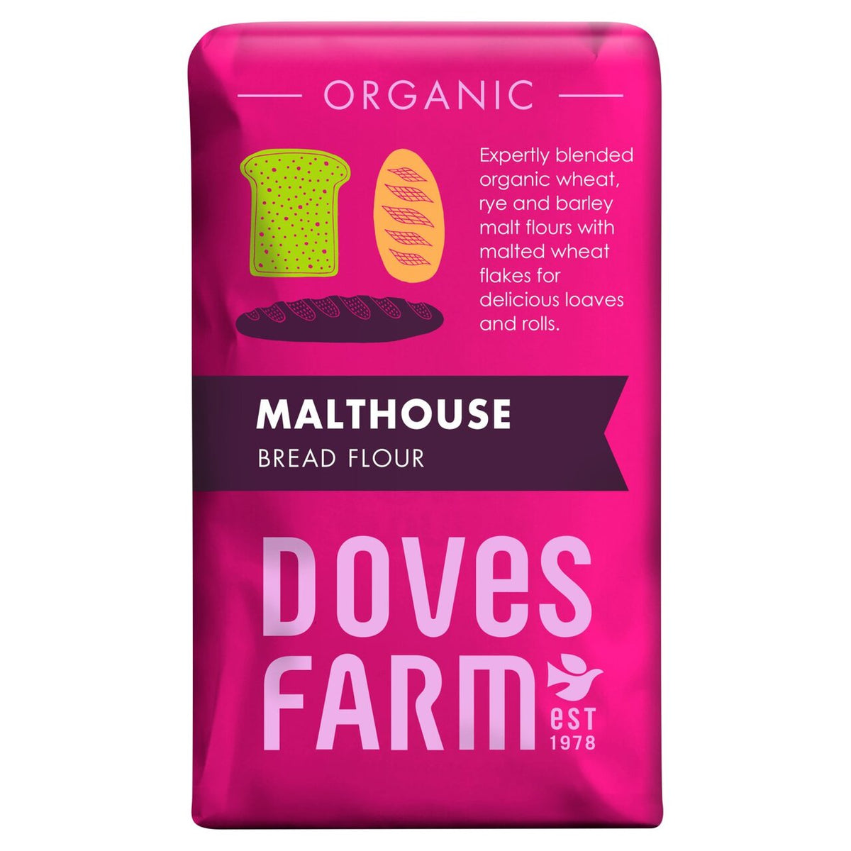 Flour Malthouse Organic Doves 1K