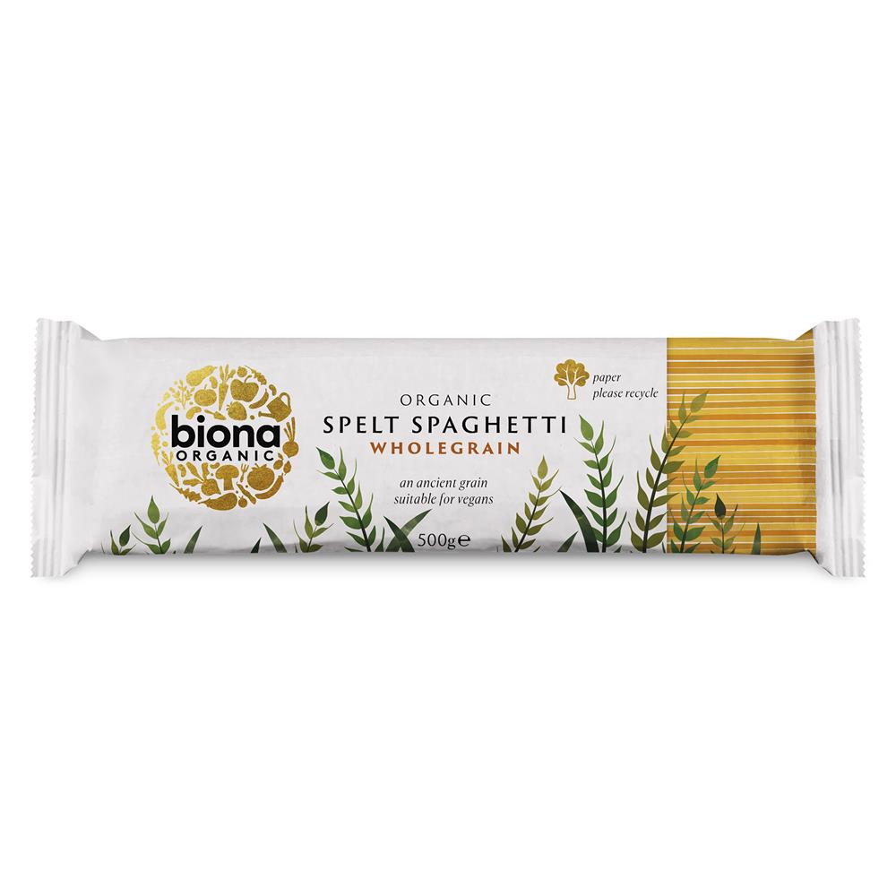 Biona Organic Wholegrain Spelt Spaghetti 500g