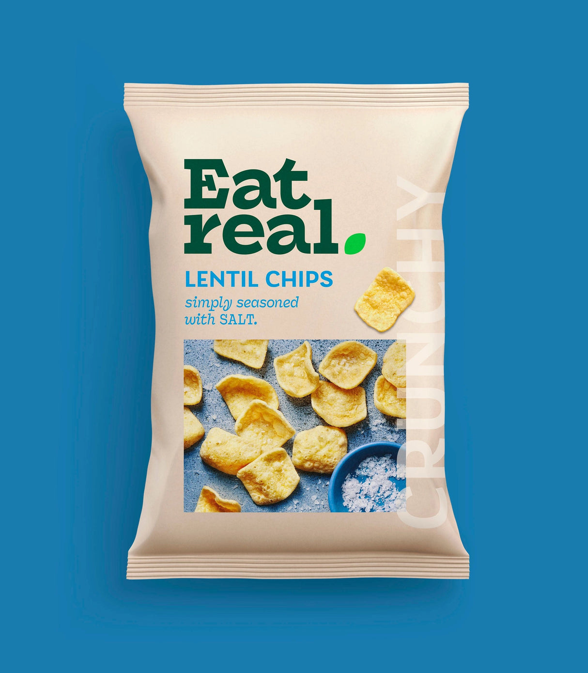 Eat Real Lentil Chips Salted 95g
