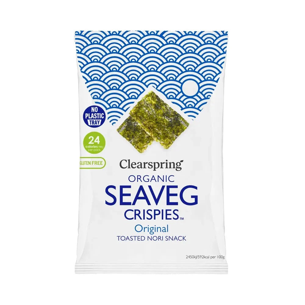 Clearspring Sea Veg Sea Salt crisps 4g