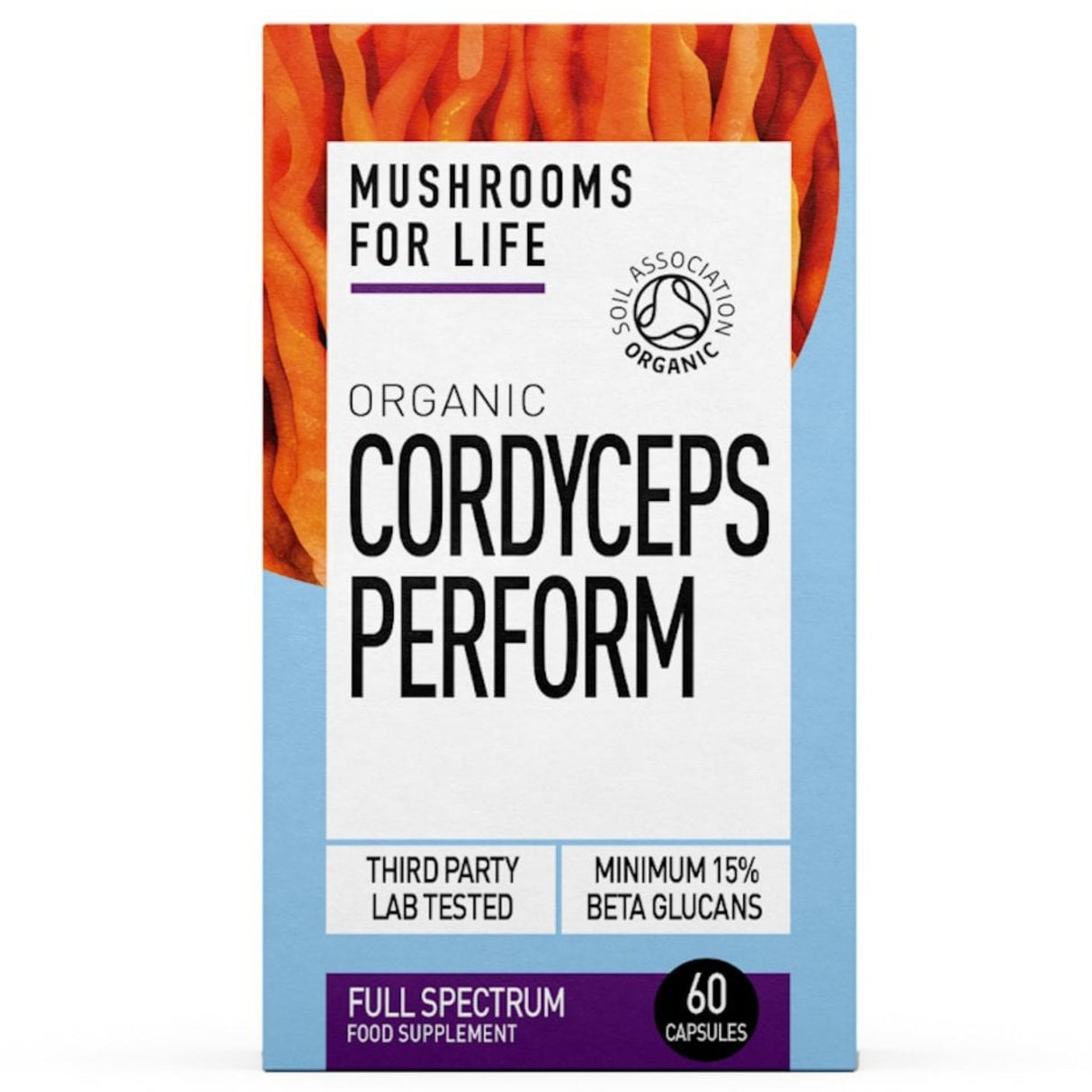 Mushrooms For Life Cordyceps Perform 60s