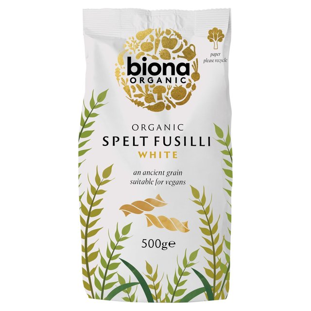Biona White Spelt Fusilli 500g