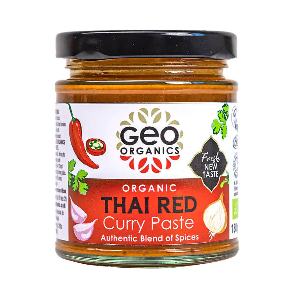 Geo Org Red Thai Curry 180g