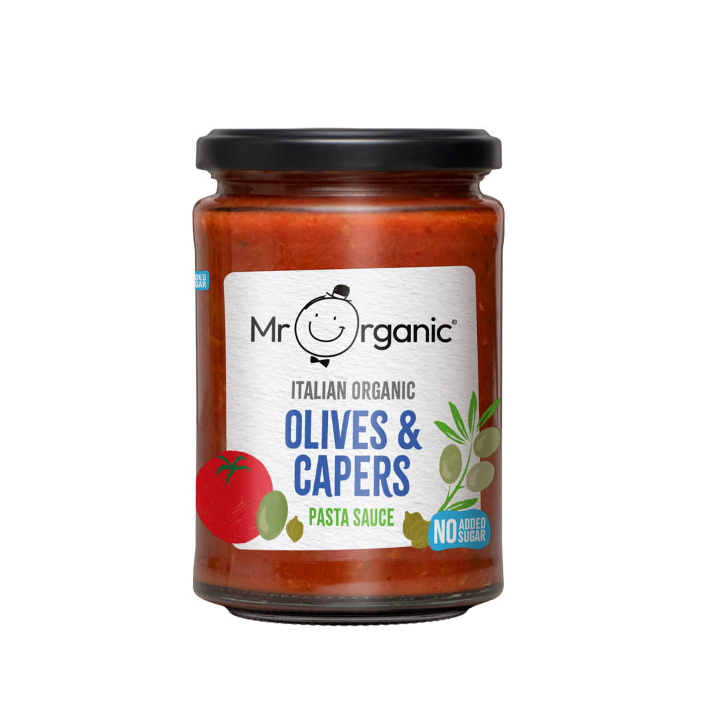 Mr Org Olives & Capers Sauce 350g