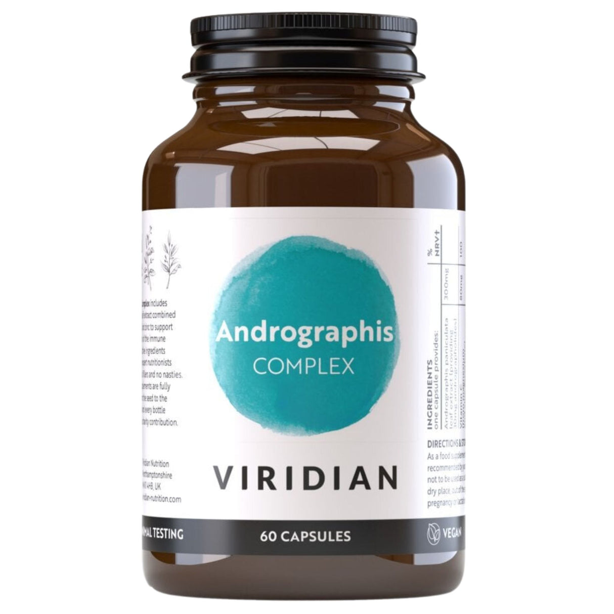 Viridian Andrographis Complex 60s