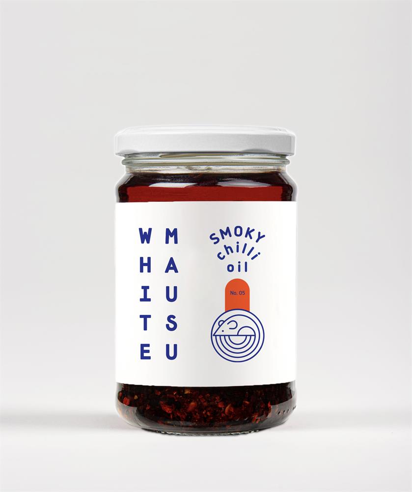 WHITE MAUSU SMOKY CHILLI OIL 240G