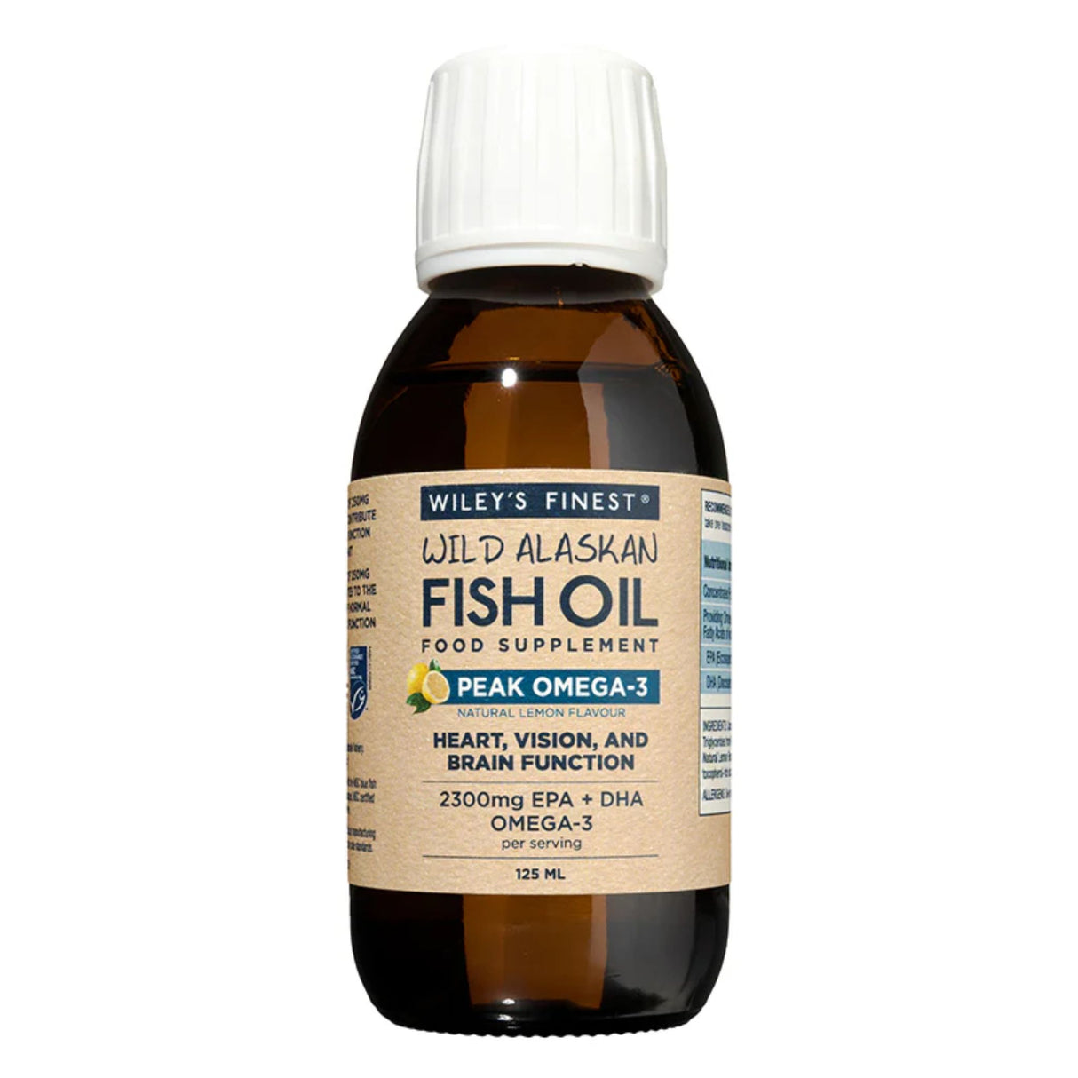 Wileys Finest Peak Omega-3 Lemon Flavour 125-250ml